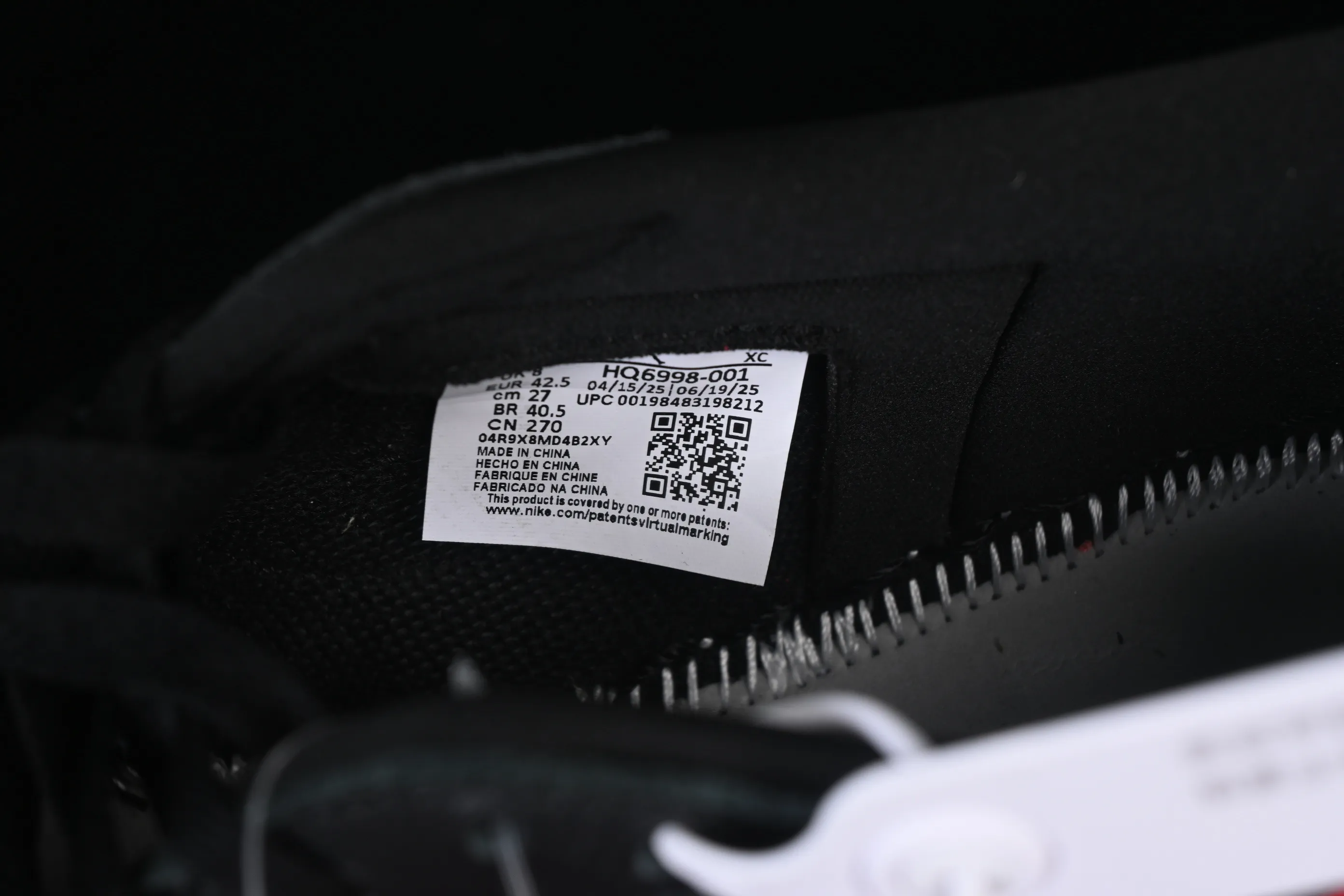 All categories Air Jordan Jordan series basketball shoes Air Jordan 1 Low Air Jordan 1 Low OG "Banned" AJ1 Joe 1 banned XX low-top cultural and casual sneakers HQ6998-001